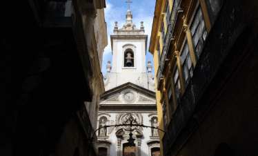 Church of Nossa Senhora da Lapa dos Mercadores in Rio de Janeiro historic center