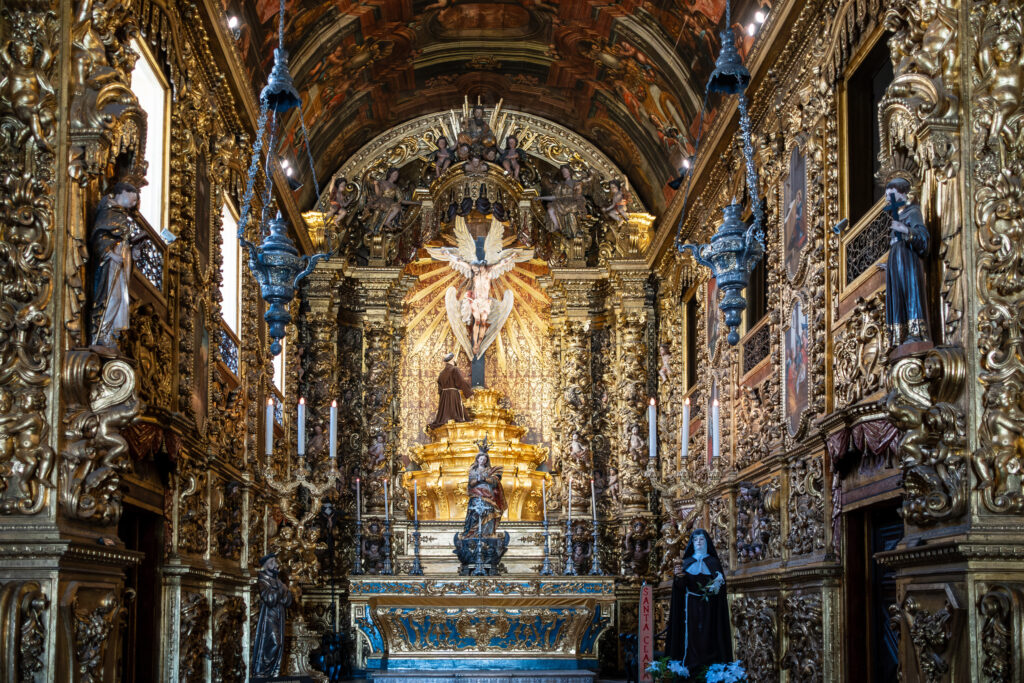Interior of São Francisco da Penitência Church, Rio de Janeiro