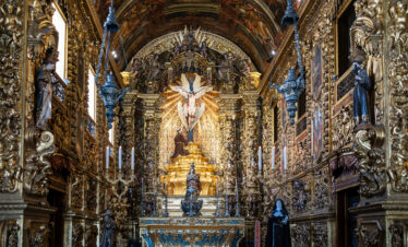 Interior of São Francisco da Penitência Church, Rio de Janeiro