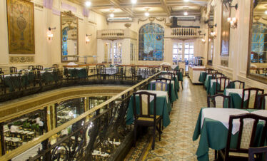 Confeitaria Colombo, historic café and restaurant in downtown Rio